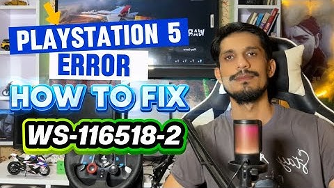 How To Fix Ps5 Error code WS-116518-2 Internal Error 