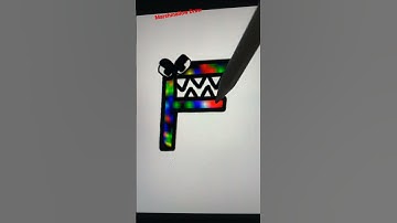 Alphabet Lore pick a color l Procreate #shorts #subscribe #satisfying #alphabetlore #fyshorts #fyp