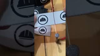 cutting labels for clothing with hot laser thread#youtubeshorts #machine
