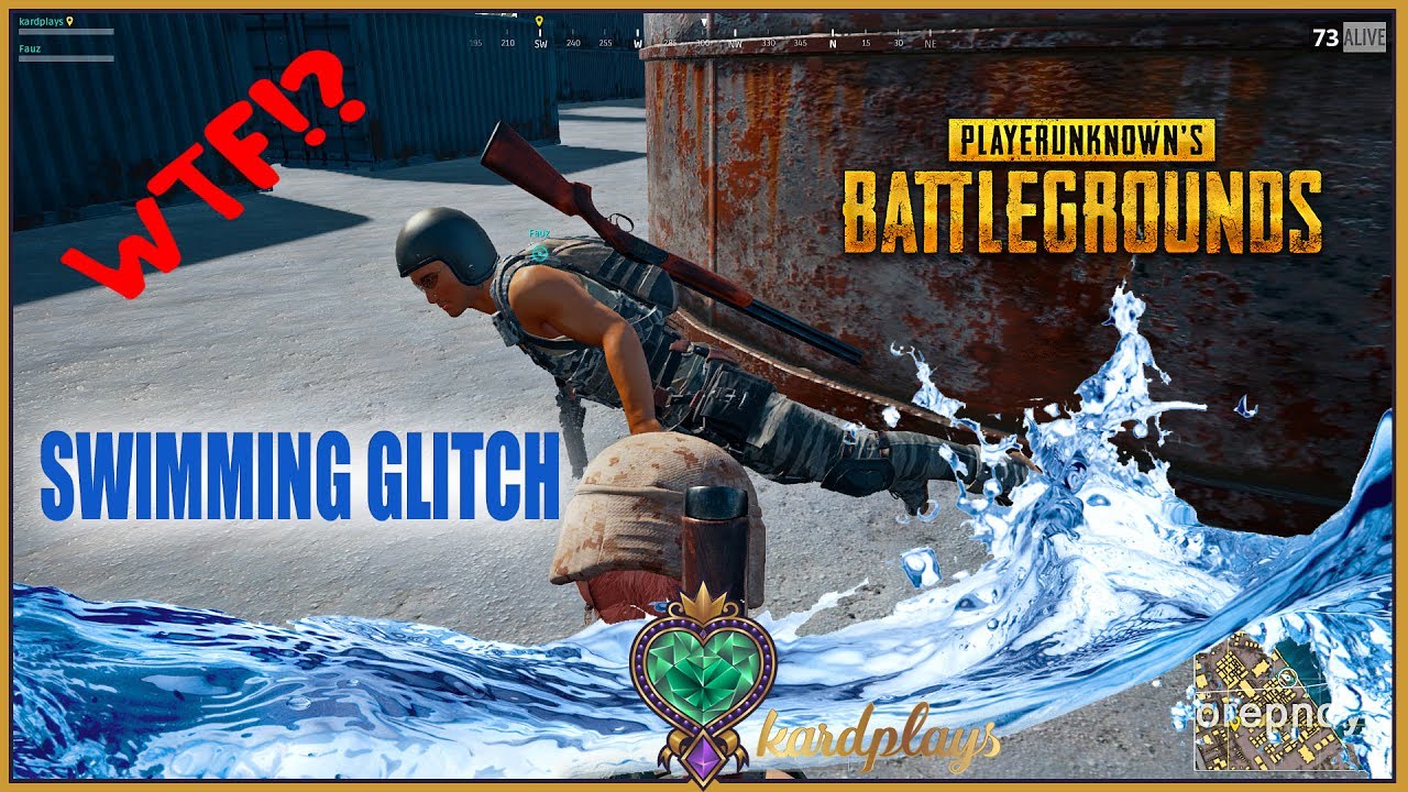 PUBG Swimming Glitch? WTF? - PUBG Swimming Glitch? WTF?