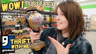 WOW! That’s FANCY | Goodwill Thrift With Me | Reselling