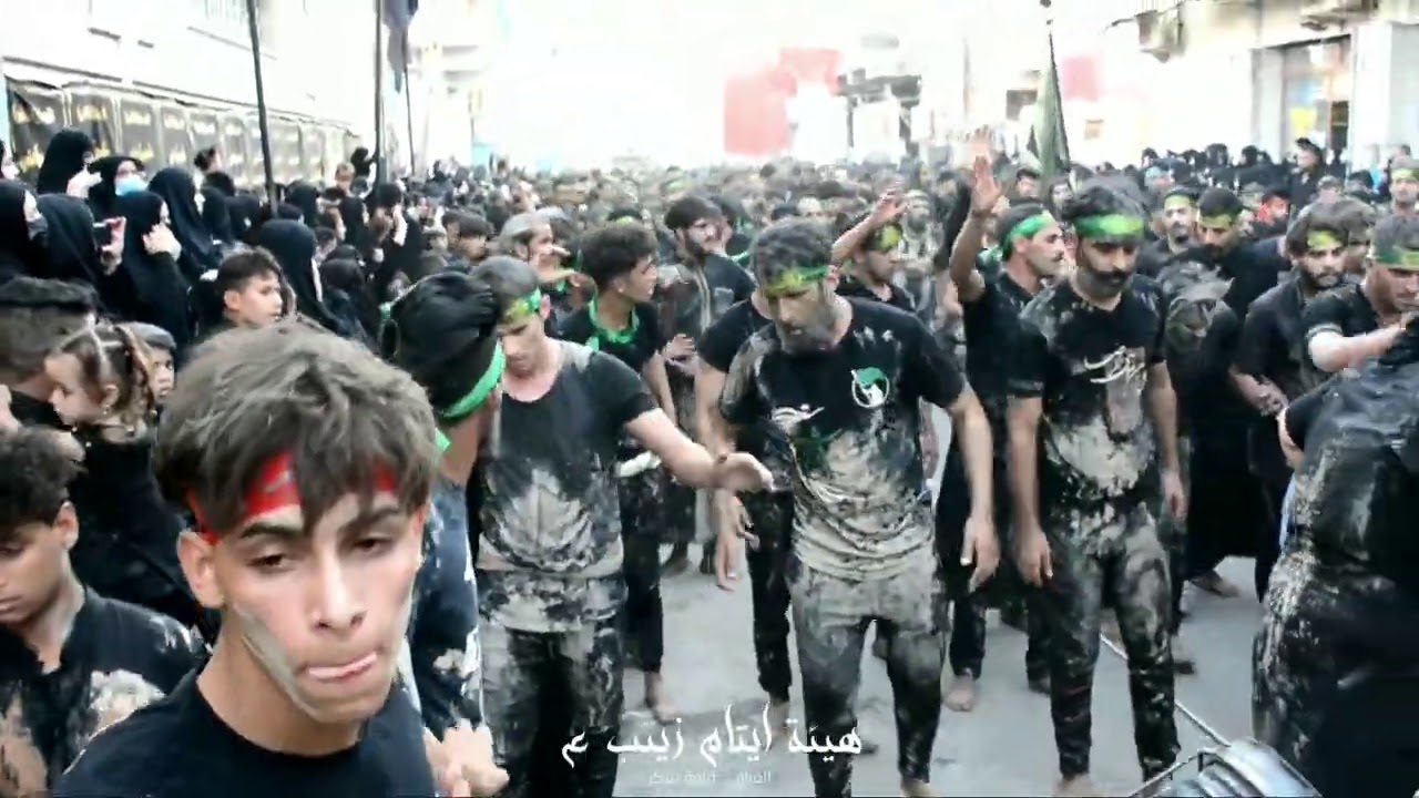 الاستعراض المركزي هيئة ايتام زينب ع يوم السابع ١٤٤٢ || صولة العباس ع || الرادود احمد اللامي