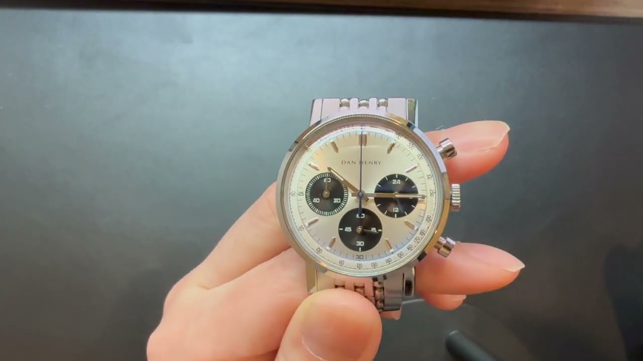 Dan Henry 1964 Gran Turismo Chronograph 38mm Review (Panda) - YouTube