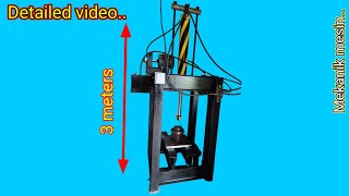 How to make a big & strong hydraulic press using a dynamo