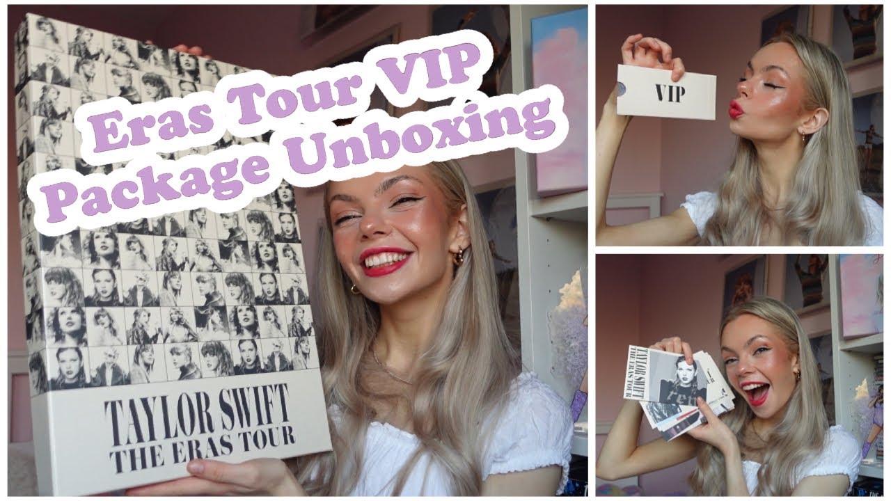 Unboxing the Taylor Swift Eras Tour VIP Package