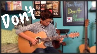 Don't - Ed Sheeran - Fingerstyle Guitar Cover chords