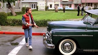 Marty discovers Hill Valley in 1955 | Back To The Future | CLIP