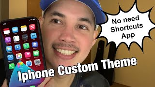 How to Install Custom Themes in your iPhone - iOS 14 customization 2020