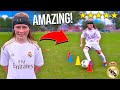 This Kid Footballer is CRAZY, Can you do this?