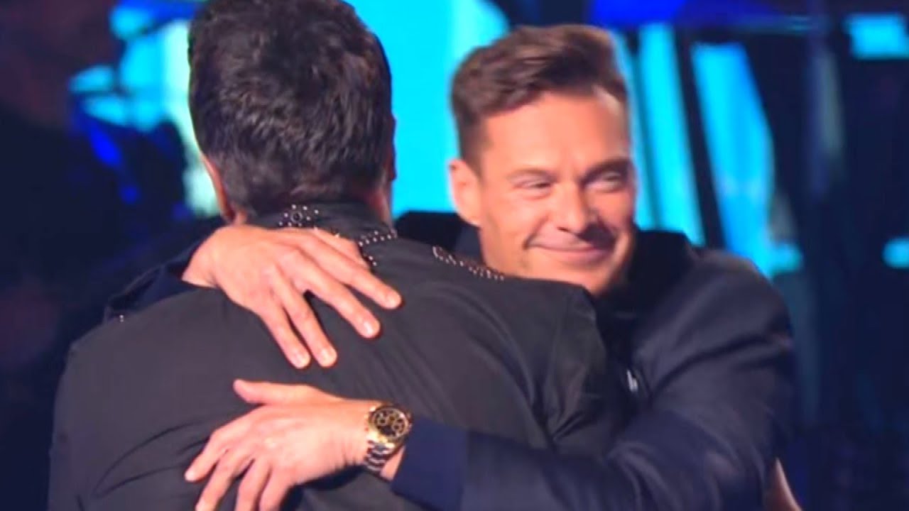 Luke Bryan consoles Ryan Seacrest after emotional 'American Idol' performance