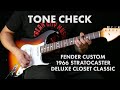 TONE CHECK: Fender Custom Shop 1966 Stratocaster Closet Classic Demo