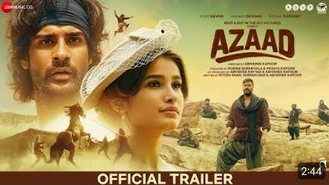 Azaad official Trailer.! Ajay D Abhishek , Ronnie  s, Pragya,K Diana Aaman
