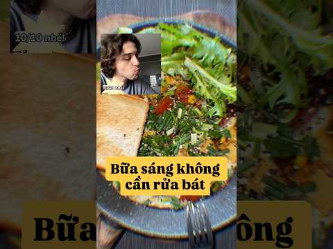 🥘Bữa sáng nhanh gọn cho anh em lườinhưng vẫn muốn ăn ngon! #cooking #vietnam #hochiminh #breakfast