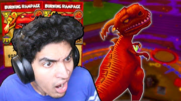 Wizard101 Fire PvP: Using BURNING RAMPAGE In 2025.