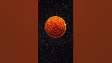 Sun Vs Smallest Star in the Universe ........#shorts