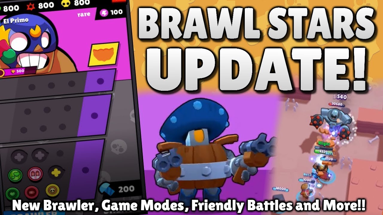BRAWL TALK SUMMARY! Brawl Stars New Update - New Brawler ...