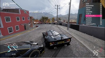 3 Minutes Straight of Being Rammed in Forza Horizon 5 Online Racing