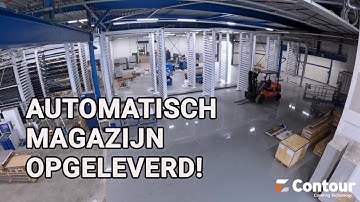 Verlenging automatisch plaatwerkmagazijn operationeel!
