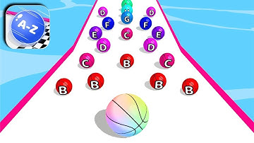 AZ Run Gameplay All Levels 1/88 iOS,Android Mobile Walkthrough Update Game Going Ball Level