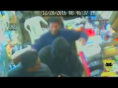 Two Brothers Team Up to Beat Armed Robber Down | Active Self Protection