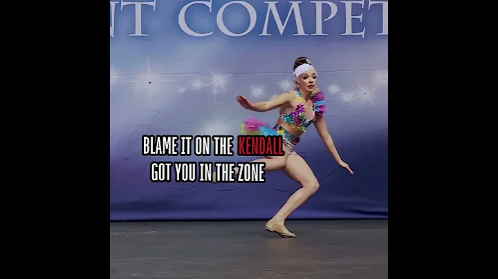 Blame it on the #edit #aldc #dancemoms #dance #mackenzie #maddieziegler #niasioux #chloe #kendall