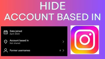 Hide Account Based In  - New Instagram Update (How to Hide your Location) 2025