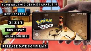 Pokémon Let's Go Unity New Update!! |  Release Date? | Let's Go Unity APK size? | online/offline? screenshot 1