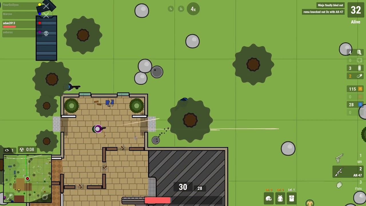 [SURVIV.IO] Win z "lekkimi" lagami :D