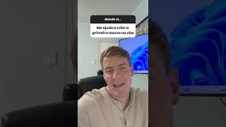 Como CRIAR sua PRIMEIRA MACRO no VBA? DESCUBRA já! #shorts