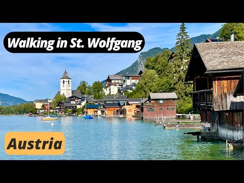 Exploring St. Wolfgang in Austria | Beautiful Town by Lake Wolfgansee - Austria Travel Vlog