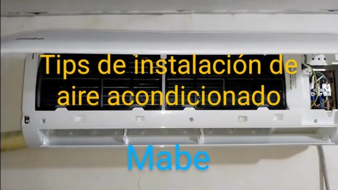 Aire Acondicionado Mini Split Inverter Solo Frío 110 V 1 Tonelada (12,000  BTU) Blanco Mabe - MMI12CABWCAAXM8, Aires Acondicionados, Más para el  hogar