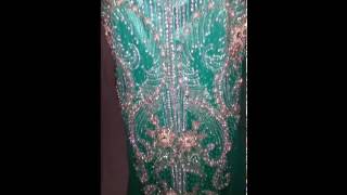 Kaftan Takchita Kenitra Turquoise
