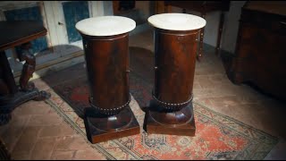 19th century Bedside Cabinets  Salvage Hunters 1708