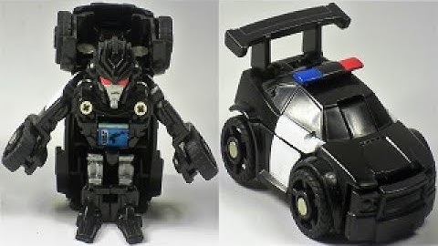 TRANSFORMERS BOT SHOTS BATTLE GAME | Barricade | by Ransmo5