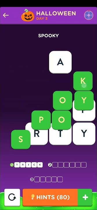 Wordbrain 2 HALLOWEEN Event DAY 3 [October 17 2023] wordbrain2 