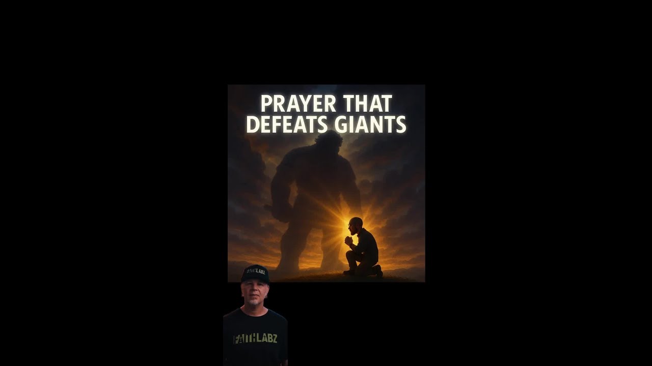 Prayer When Giants Mock Your Faith 🙏