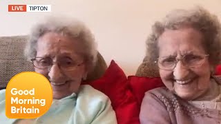 Britain's Oldest Twins Make Piers Blush and Have Susanna in Stitches! | Good Morning Britain