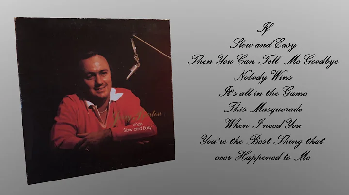 Jerry Barton Sings Slow and Easy