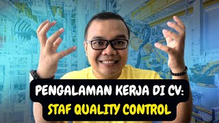 CARA MENULIS PENGALAMAN KERJA QUALITY CONTROL DI CV | LOWONGAN BUMN & SWASTA |  #AGANULIS