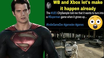 Impressive Unreal Engine 5 demo shows that a Superman game needs to be made asap