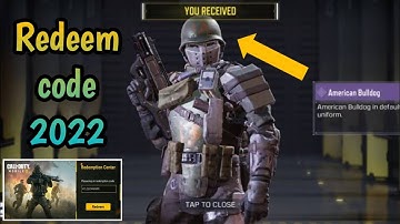 call of duty mobile Redeem code 2022 | codm Redeem code 2022 | codm Redeem code 2022 Garena