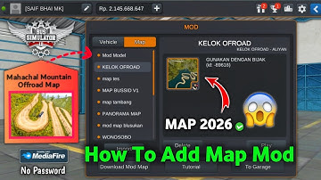 Bus Game Off-road Map 2026 Add For Bussid | How To Add Offroad Bus Simulator Indonesia 