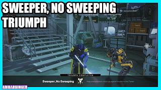 Destiny 2 Sweeper, No Sweeping Triumph Guide