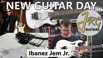 NEW GUITAR DAY   Ibanez Jem Junior