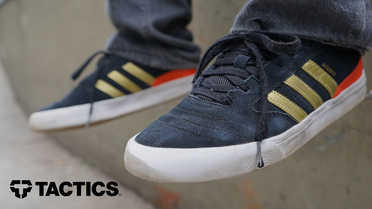 presión Positivo acre Adidas Busenitz Vulc II Skate Shoes Wear Test Review | Tactics - YouTube