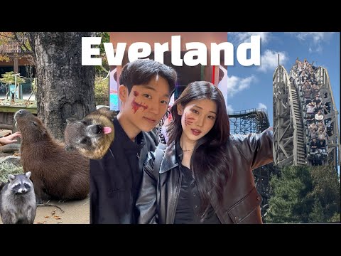 [vlog]에버랜드 브이로그| 티익스프레스 촬영 | 고프로| 커플룩 | 에버랜드 데이트| 카피바라| 겨울데이트| 에버랜드 할로윈| 에버랜드 꿀팁
