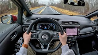 2024 Nissan Leaf SV Plus - POV Test Drive (Binaural Audio)