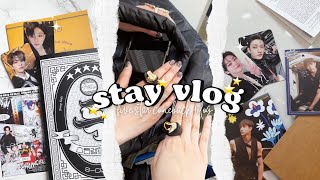 [STAY VLOG] 5-star comeback vlog ༉‧₊˚ shopping, kpop album unboxing, mv reaction 💫