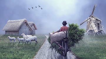 Photoshop Photo Manipulation Tutorial | Soft Light Effects [Go Home]