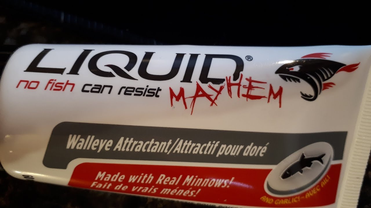 Liquid Mayhem Bass and Fish Attractant Scent Gel Made with Real